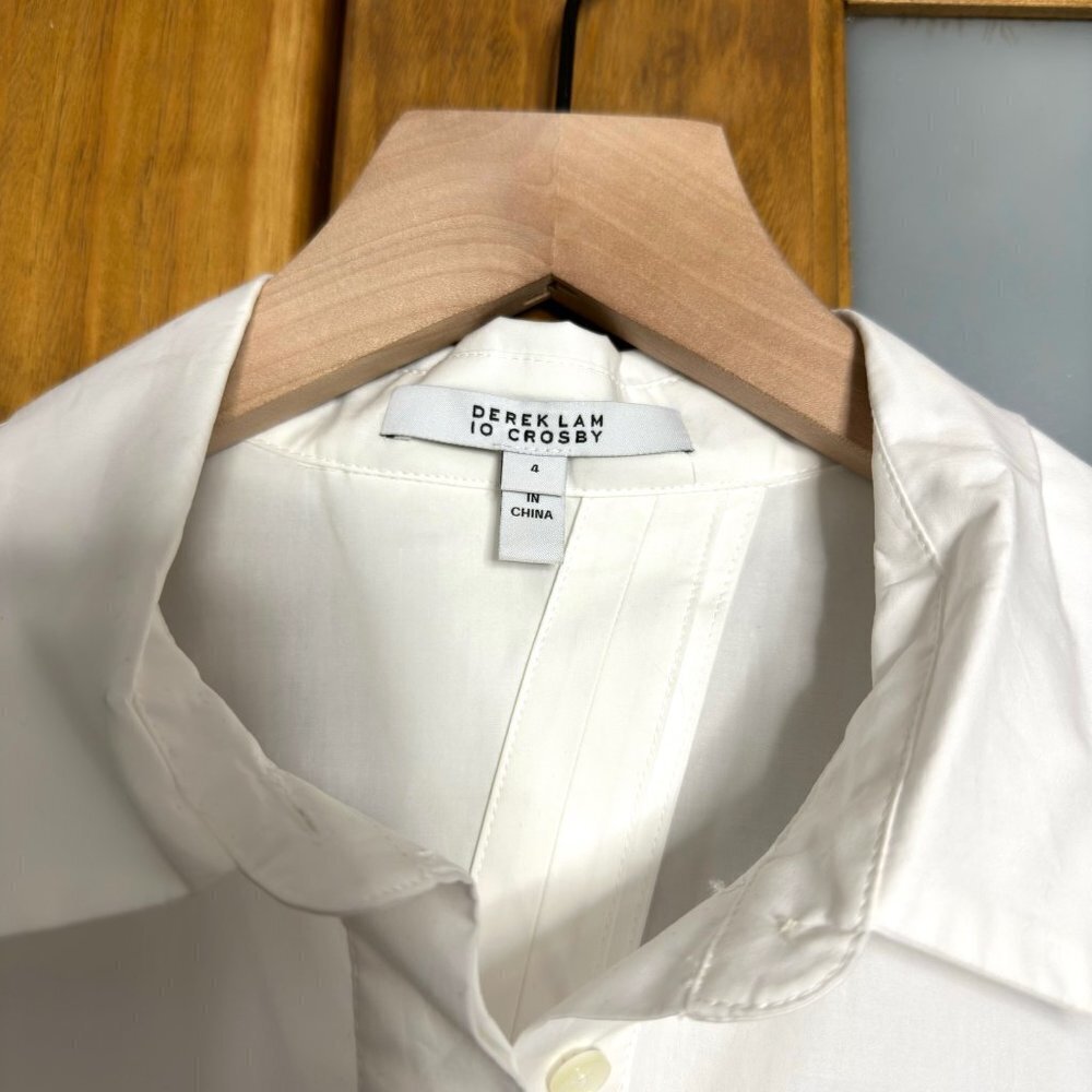 DEREK LAM 10 CROSBY Button Down Tank Top - Picture 7 of 7